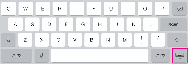 Hide Onscreen Keyboard
