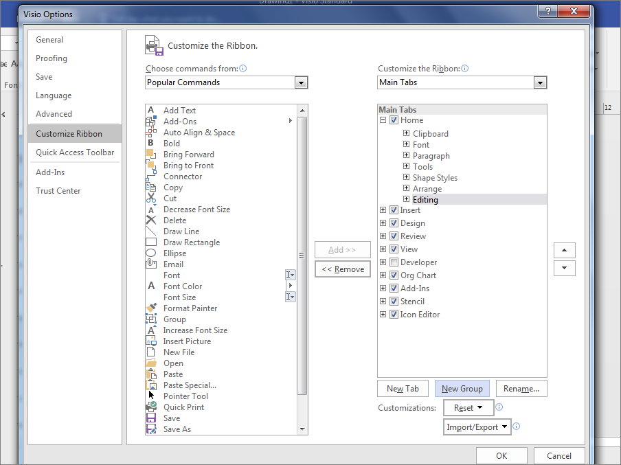 Click the New Group button.