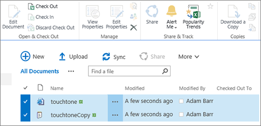 Edit part of ribbon with two items selected in list