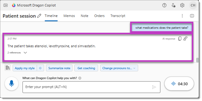 Image of a response to an AI prompt.