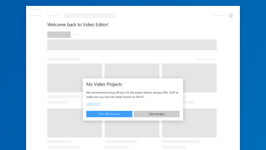 select Turn off sync now and the latest version of that project will be saved to your device.
