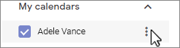 Outlook Google calendar My Calendar
