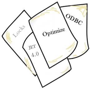 Vintage Jet white papers